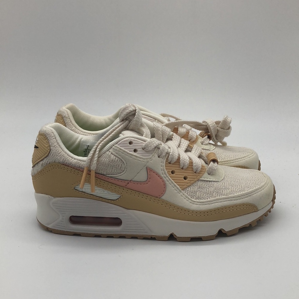 Women’s Nike AirMax 90 SE Sail/White DJ9997-101 NWOB - Picture 2 of 5